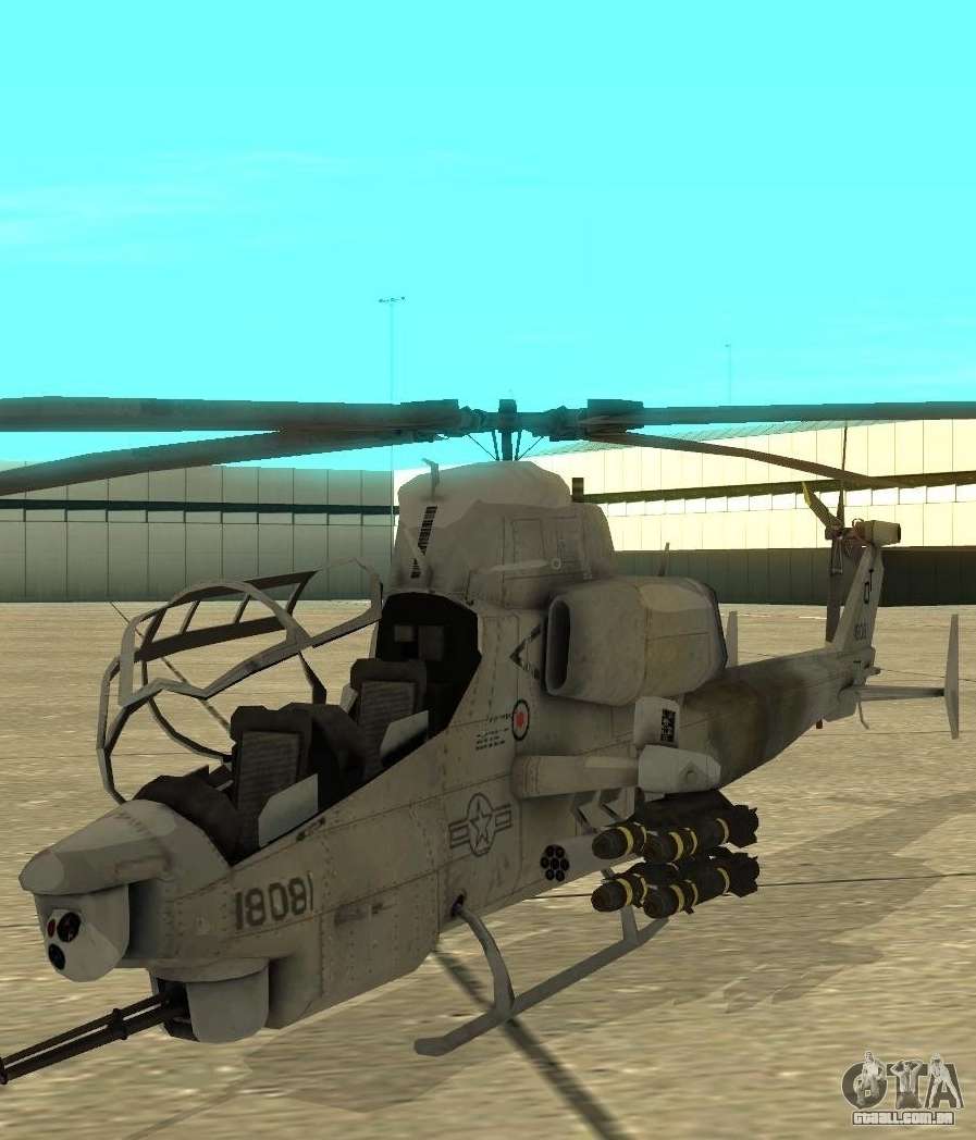 Helicópteros no GTA San Andreas com instalação automatizada: download  gratuito helicóptero para GTA SA