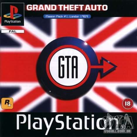 a Máquina do tempo: o lançamento de GTA London 1969 para Playstation