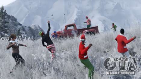 o Natal surpresas no GTA Online