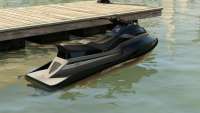 Speedophile Seashark do GTA 5 - vista de trás