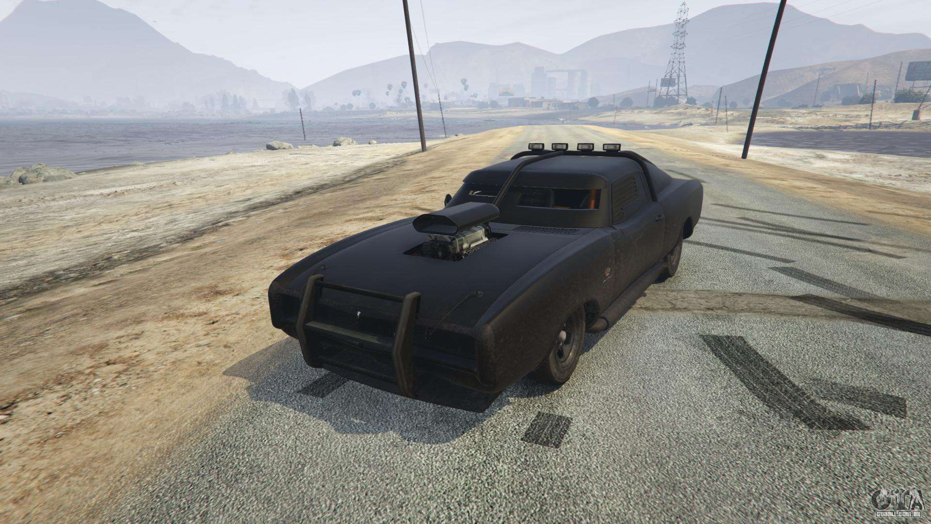 Duke O'Death do GTA 5 - vista frontal