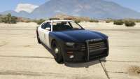 GTA 5 Bravado Police Buffalo - vista frontal