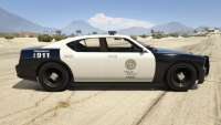 GTA 5 bravado Police Buffalo - vista lateral