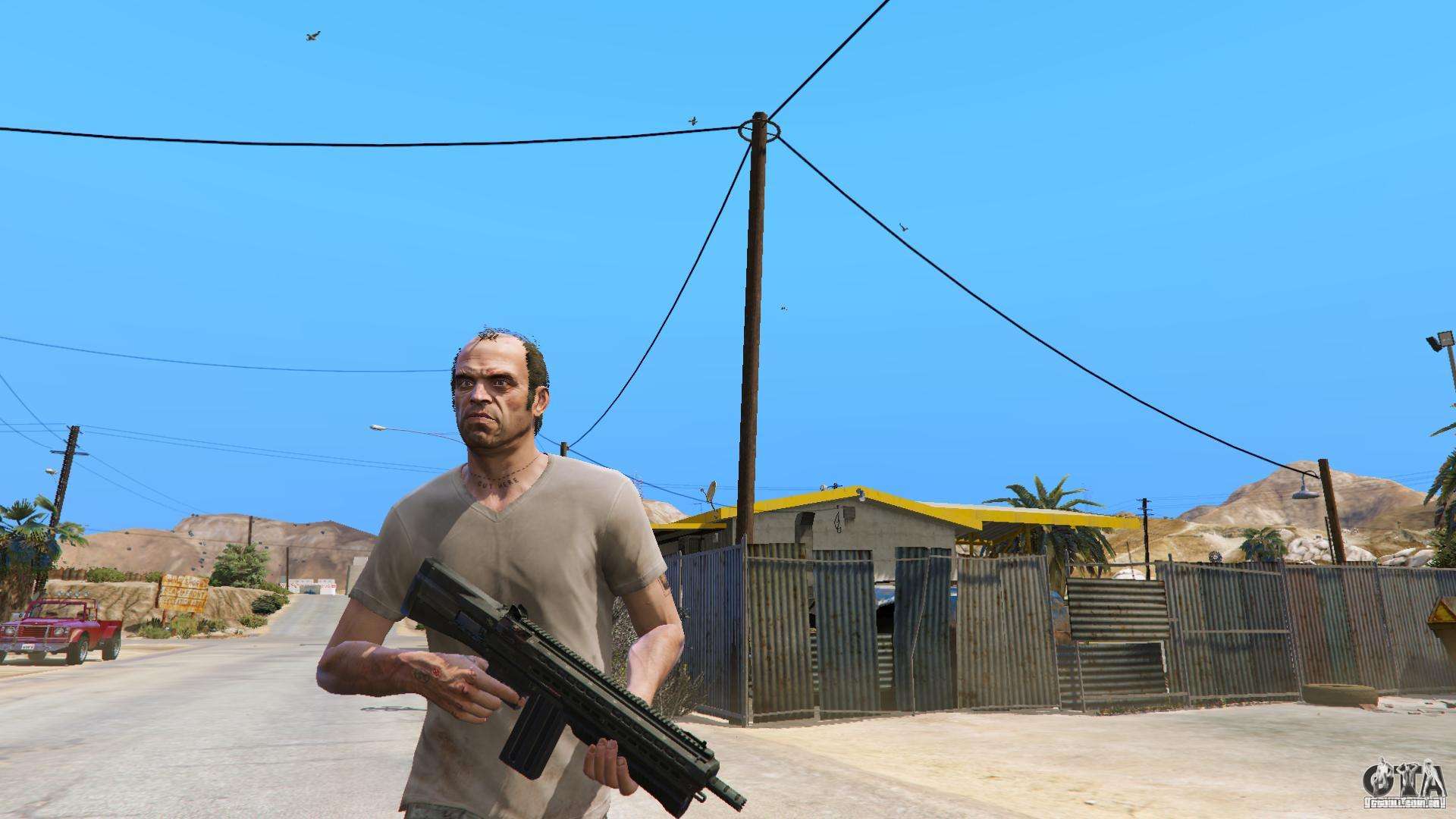 Como mudar de armas no GTA 5