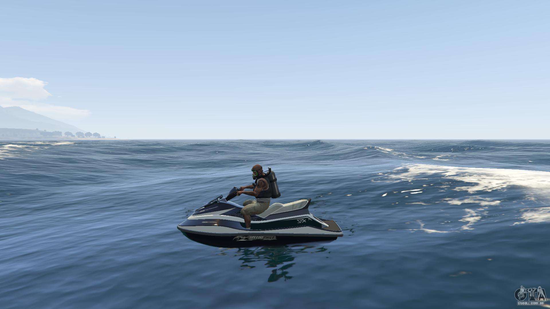 Speedophile Seashark do GTA 5 - screenshots, descrição e características do  barco