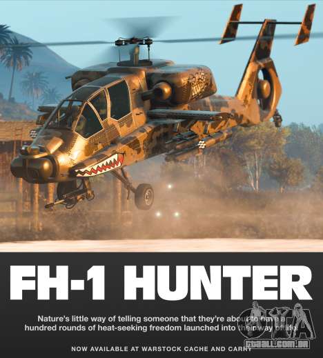 FH-1 Hunter no GTA Online