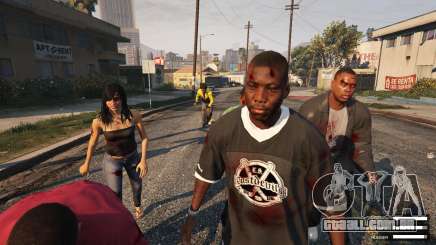 O apocalipse zumbi no GTA 5