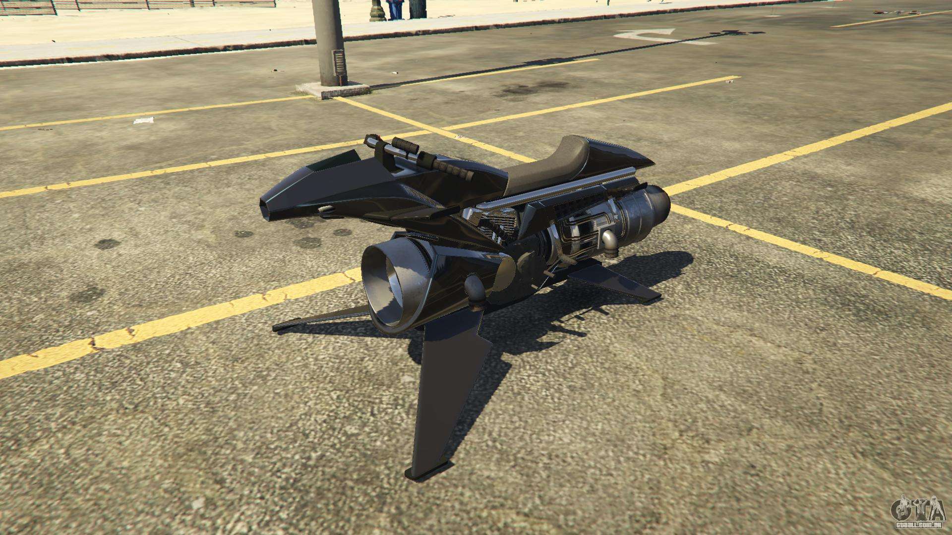 Para voar por um carro em GTA 5 online