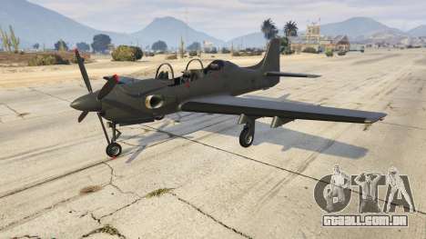 Código para gerar o avião acrobático Mallard do GTA V da Nova Geração 