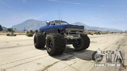 GTA 5 Cheval Marshall - imagens, características e descrição do monstertruck.