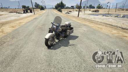 Bicicleta polícia do GTA 5 - imagens, características e descrição de moto