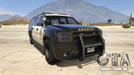 GTA 5 Declasse Sheriff SUV - descrição, características e imagens do SUV.