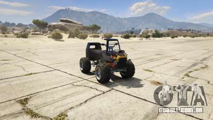 Nagasaki Hot Rod Blazer de GTA 5 - imagens, características e descrição do ATV.