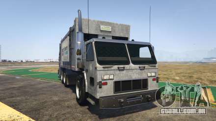 GTA 5 Jobuilt Trashmaster - imagens, características e descrição do caminhão.