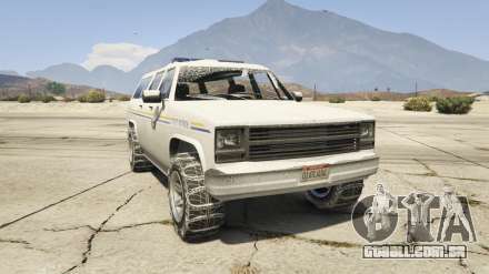 GTA 5 Declasse Police Rancher - screenshots, descrição e especificações do jipe.