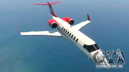 Buckingham Shamal GTA 5 - screenshots, descrição e especificações do avião
