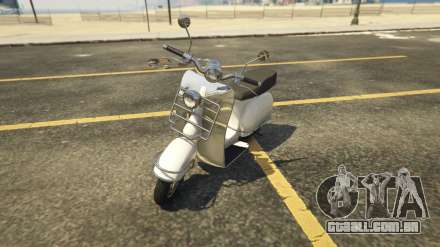 Pegassi Faggio Mod do GTA 5 - imagens, recursos e uma descrição da motocicleta