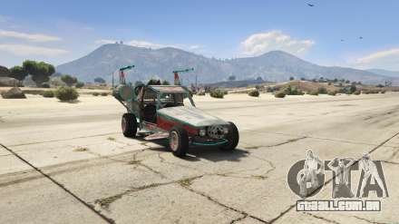 GTA 5 BF Space Docker - as imagens, características e descrição de um buggy.