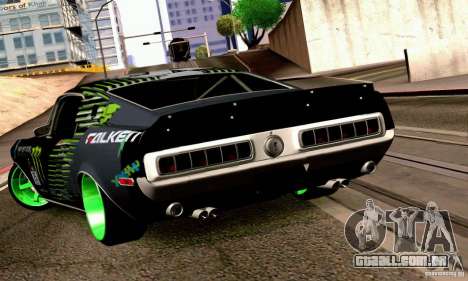 Shelby GT500 Monster Drift para GTA San Andreas