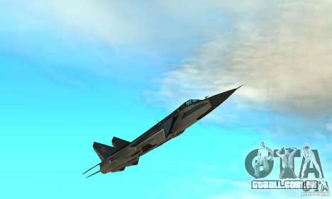 MiG-31 Foxhound para GTA San Andreas