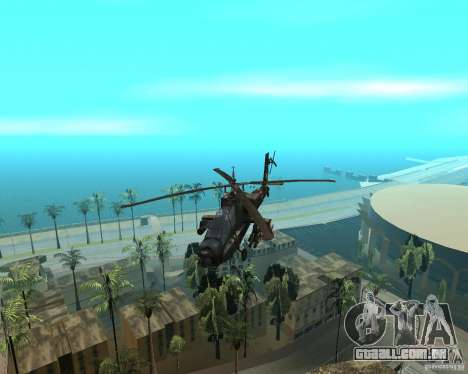 Ka-50 Black Shark para GTA San Andreas