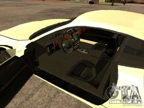 Jaguar XK para GTA San Andreas