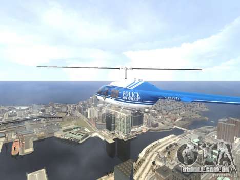 Bell 206 B - NYPD para GTA 4