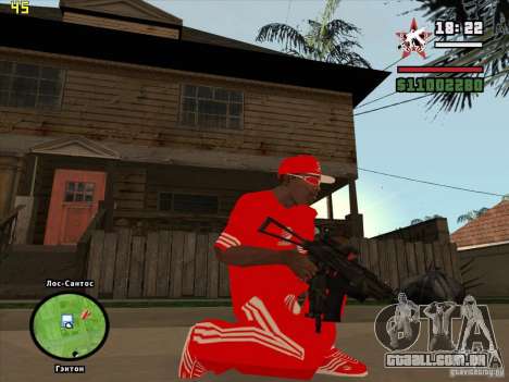 Substituição completa da loja Binco Adidas para GTA San Andreas