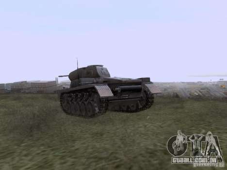PzKpfw II Ausf.A para GTA San Andreas