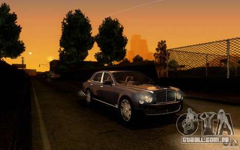 Bentley Mulsanne 2010 v1.0 para GTA San Andreas