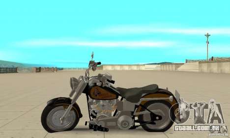 Harley Davidson FLSTF (Fat Boy) v2.0 Skin 3 para GTA San Andreas
