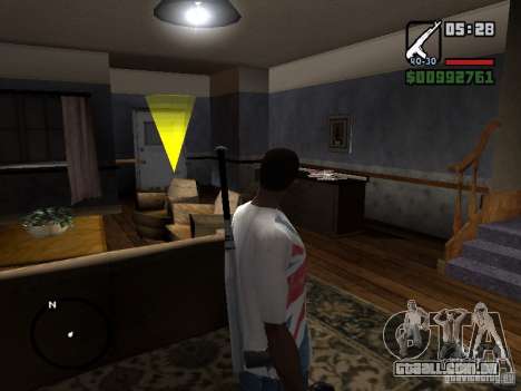 O jogador parece onde quer que você veja para GTA San Andreas