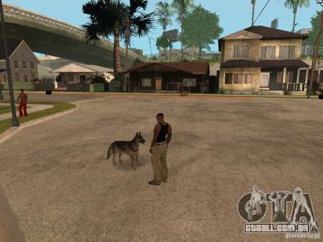 Cachorro no GTA San Andreas para GTA San Andreas