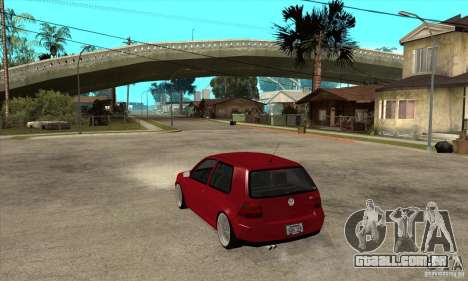 VW Golf 4 V6 Bolf para GTA San Andreas