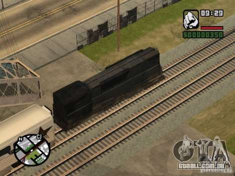 Combinar o trem partir o jogo Half-Life 2 para GTA San Andreas