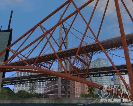 Novas texturas de três pontes em SF para GTA San Andreas