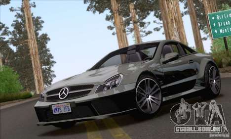 Mercedes-Benz SL65 AMG Black Series para GTA San Andreas