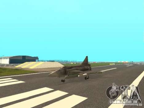 Saab JA-37 Viggen para GTA San Andreas