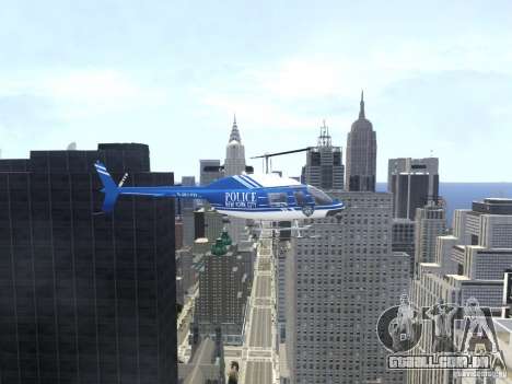 Bell 206 B - NYPD para GTA 4