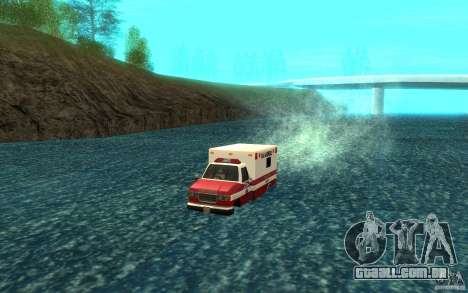 Ambulan boat para GTA San Andreas