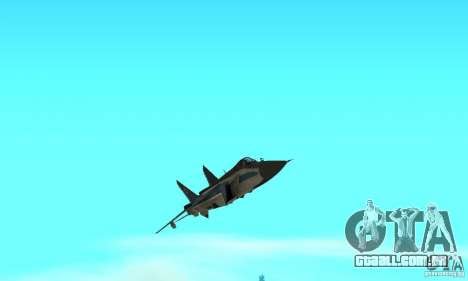 MiG-31 Foxhound para GTA San Andreas