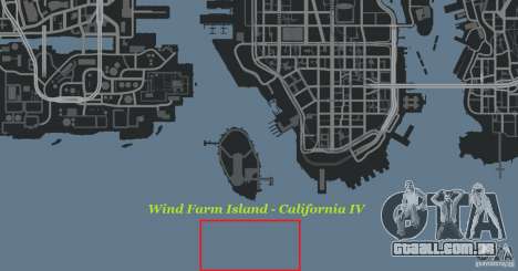 Wind Farm Island - California IV para GTA 4