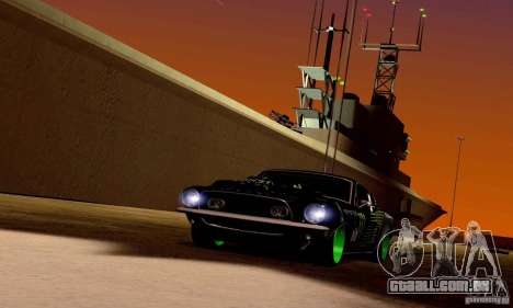 Shelby GT500 Monster Drift para GTA San Andreas