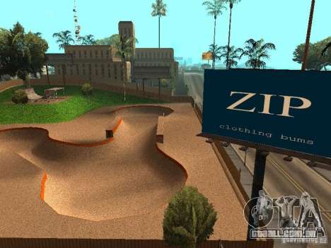 New SkatePark v2 para GTA San Andreas