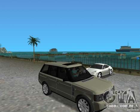 Rang Rover 2010 para GTA Vice City