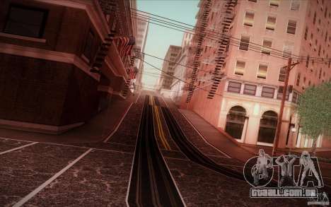 New roads San Fierro para GTA San Andreas