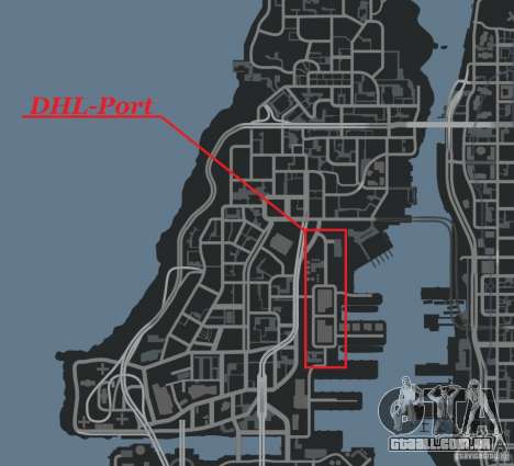 DHL-Port para GTA 4