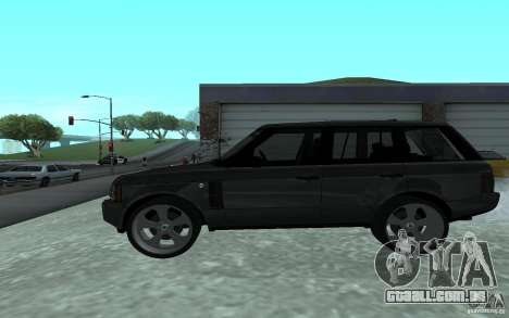 Land Rover Supercharged para GTA San Andreas