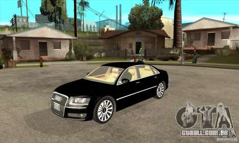 Audi A8 de transportadora 3 para GTA San Andreas