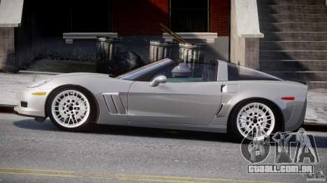 Chevrolet Corvette Grand Sport 2010 v2.0 para GTA 4